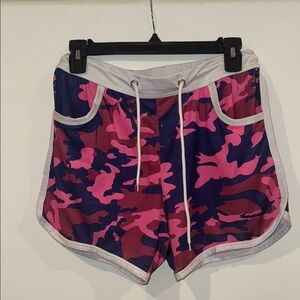 JJ Malibu Pink Camo Men's Shorts